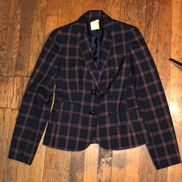 Q Mack Jackets & Blazers - Plaid Blazer Size xs